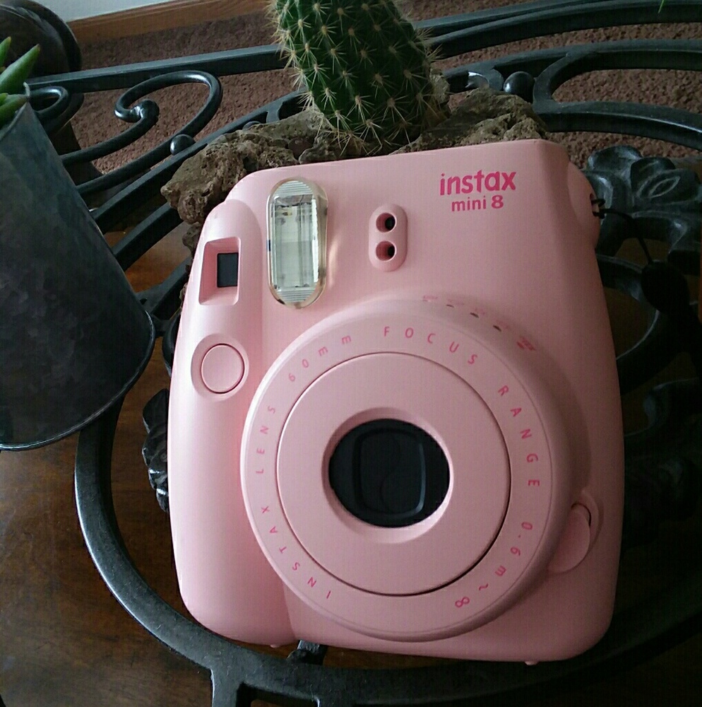 Fujifilm Instax Mini 8 with protective case
